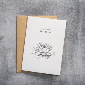 Greeting Card Lotus