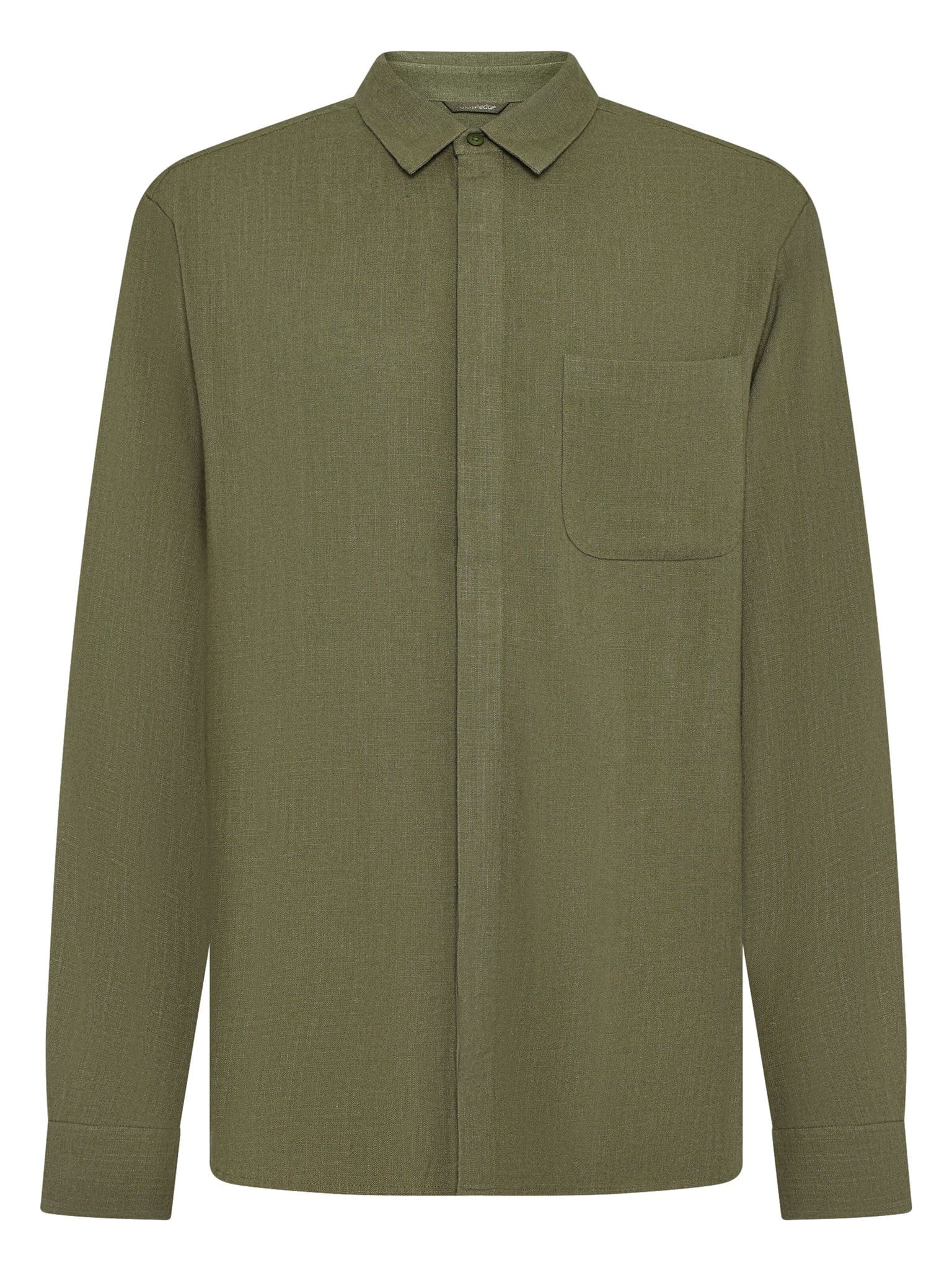 Linen blend shirt