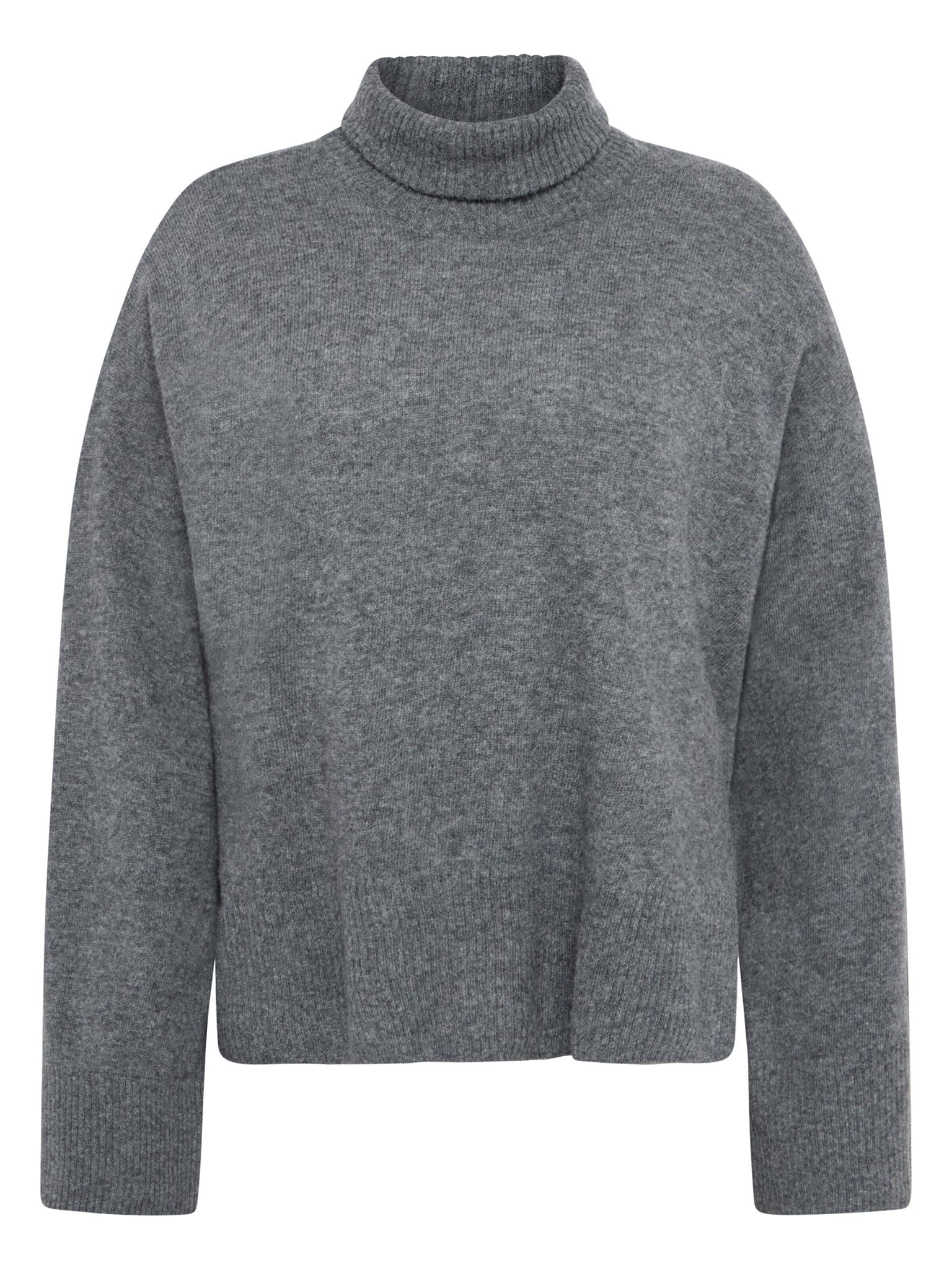 Lambswool high neck sweater